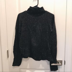 Madewell black turtleneck sweater